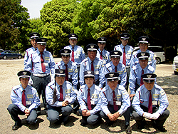 �������T�b�J�[��ł̌x�����{